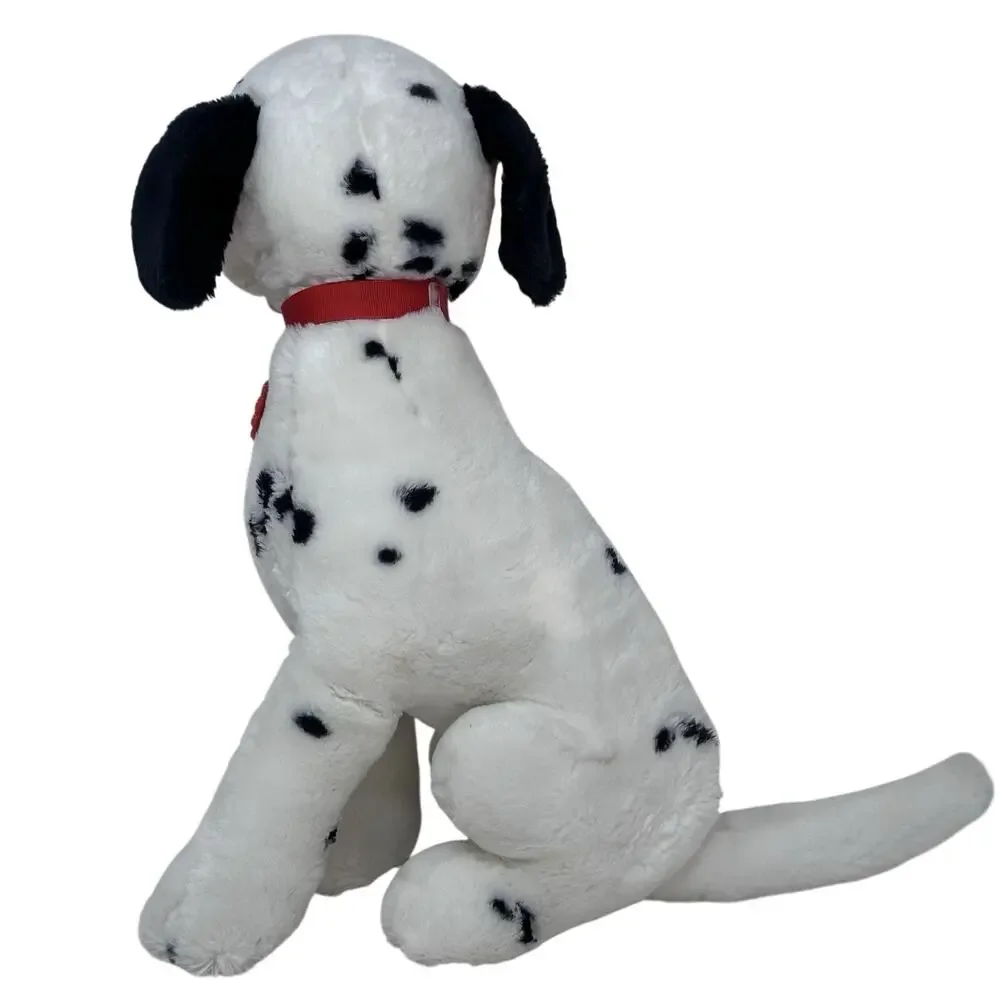 Vintage Disney 101 Dalmations 1991 Pongo w/ His Collar Plush Stuffed Toy Animal